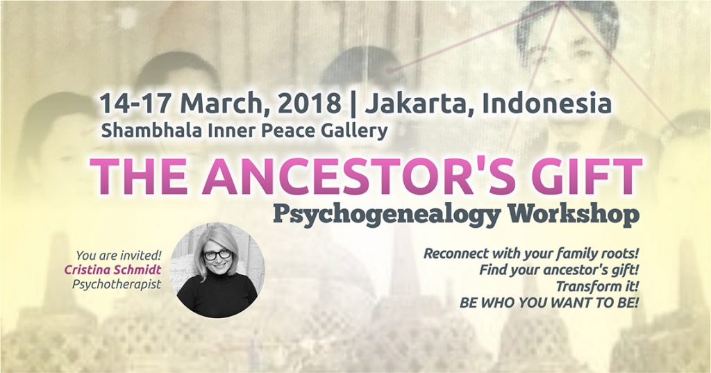 14-17.03.2018 * The ancestor’s gift, Jakarta, Indonesia