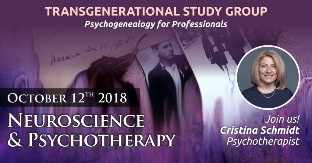 12.10.2018 Transgenerational Study Group – Group A, Bucharest, Romania