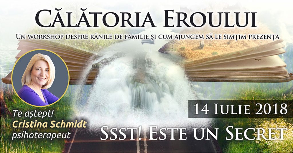 14.07.2018 Grup de psihoterapie transgenerationala – “Calatoria Eroului”, Bucuresti, Romania