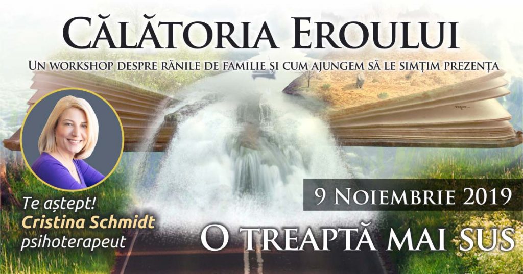 09.11.2019 Grup de psihoterapie transgenerationala – “Calatoria Eroului”, Bucuresti, Romania