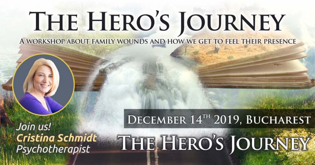 December 14th 2019,  Transgenerational Psychotherapy Group – “The Hero’s Journey”, Bucharest, Romania