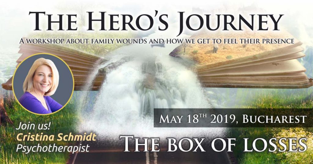 May 18th 2019, Transgenerational Psychotherapy Group – “The Hero’s Journey”, Bucharest, Romania