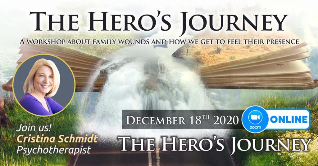 December 18th 2020 – ONLINE – Transgenerational Psychotherapy Group – “The Hero’s Journey”, Bucharest, Romania