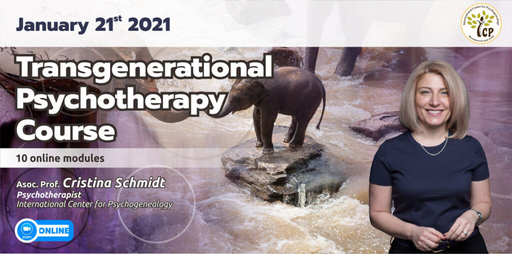 January 21st 2021 – Transgenerational  Psychotherapy  Course